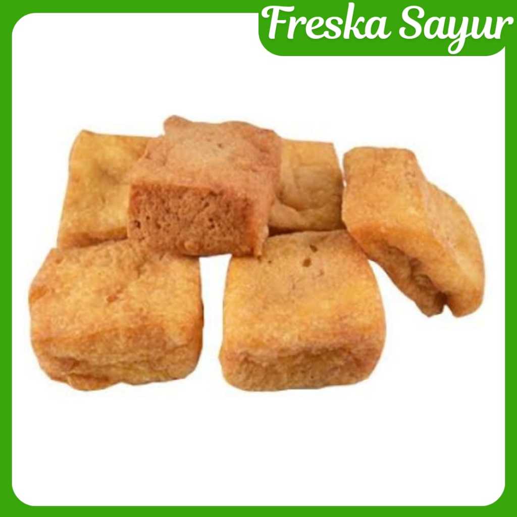 

Tahu Pong 1 Pack I Kopong di Dalam, Renyah & Gurih Siap Goreng