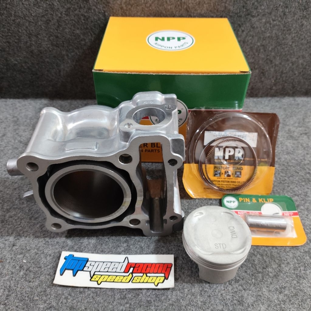 BLOK SEHER NPP BLOK STD 58mm BUAT YAMAHA NMAX 155 / AEROX 155 / LEXI / NEW NMAX / NEW AEROX / NEW LE