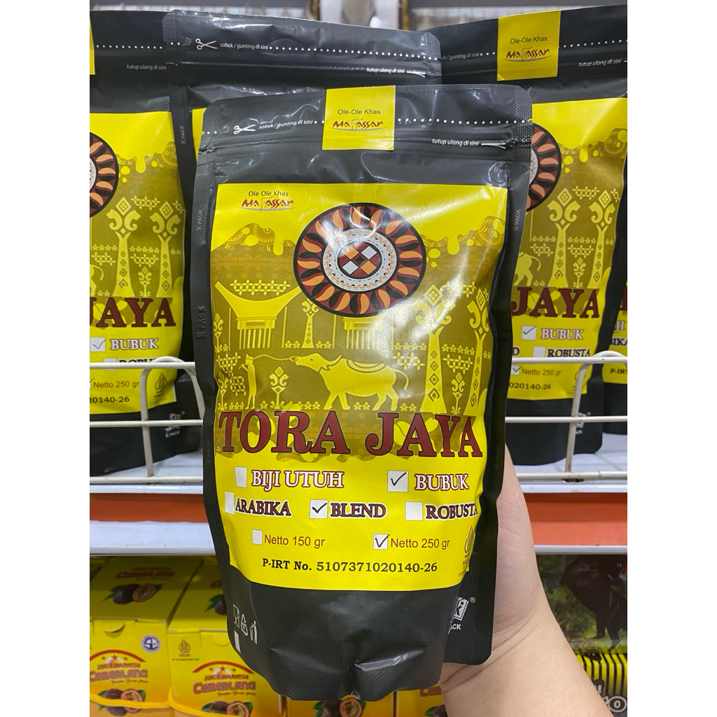 

Kopi Bubuk Tora jaya 250gr
