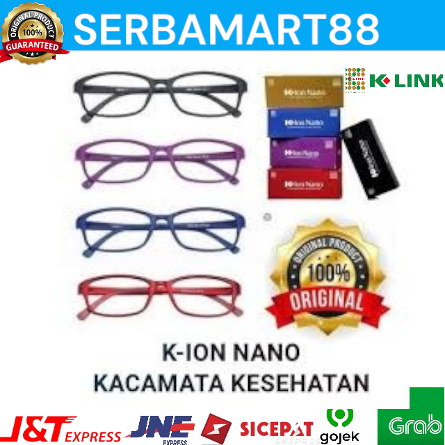 KACAMATA K ION KACAMATA K-ION NANO ORIGINAL KACA MATA TERAPI ANTI RADIASI