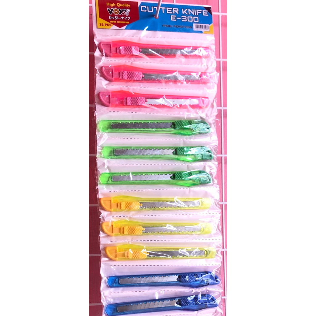 

Cutter Knife kecil E-300 per pcs