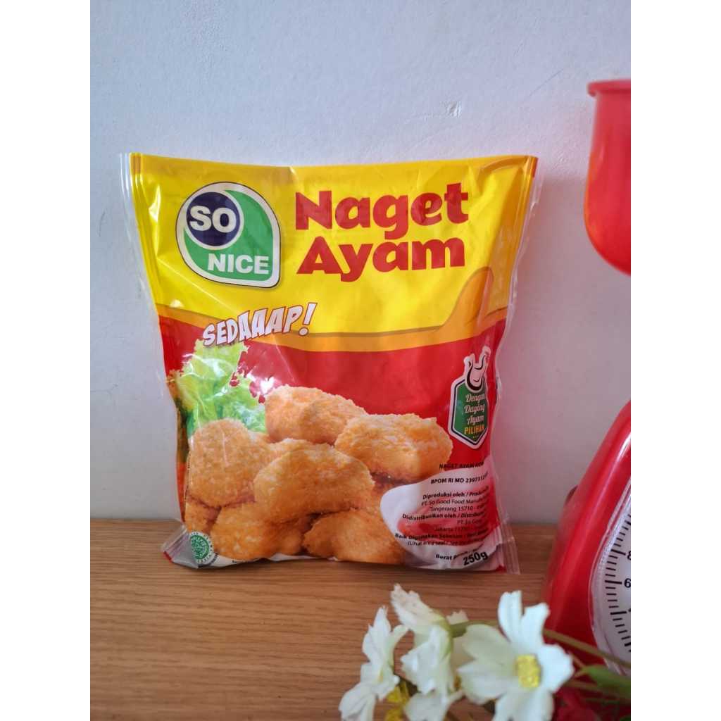 

so nice nugget ayam 250 gr termurah & terlaris