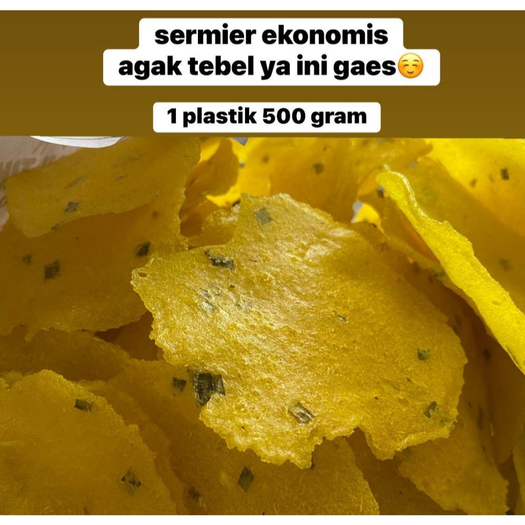 

KERUPUK SERMIER ekonomis