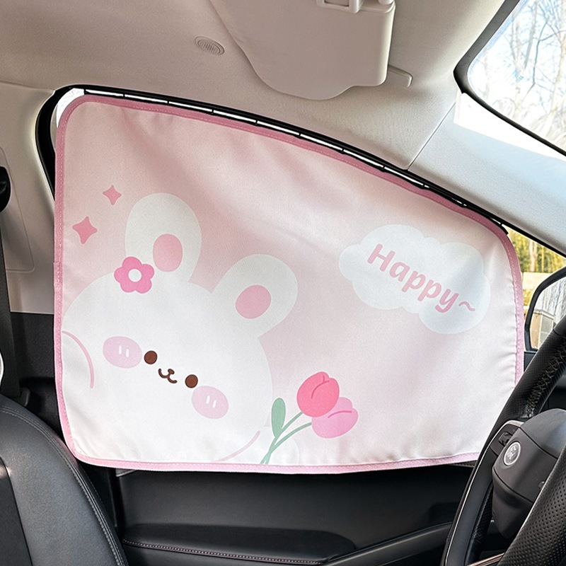 CUCI GUDANG Tirai mobil Gorden Mobil Tirai anti panas Car Curtain Model Rel