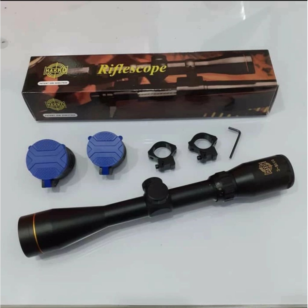 TELESCOPE HAKKO RING GOLD 3-9X40 HK / TELE HAKKO