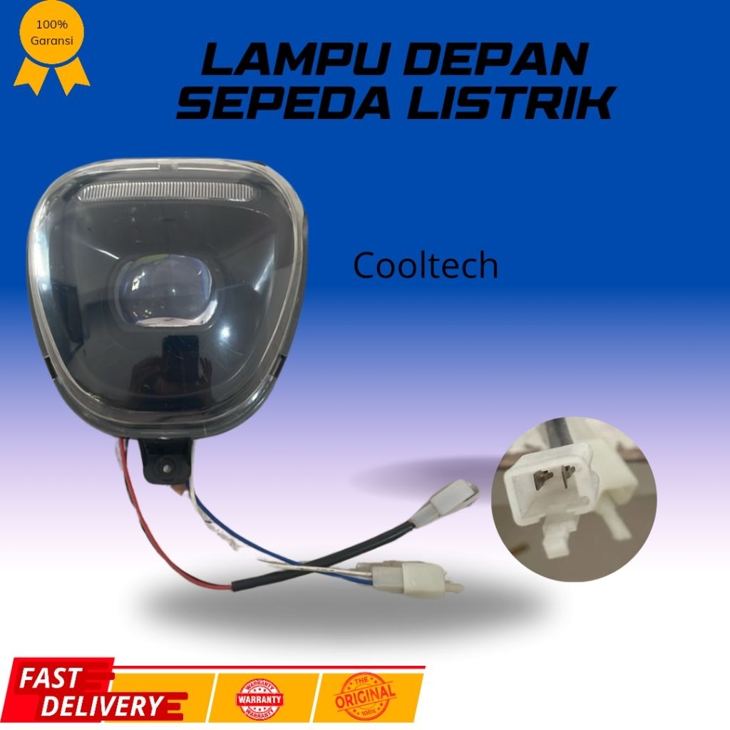 Lampu Depan Sepeda Listrik