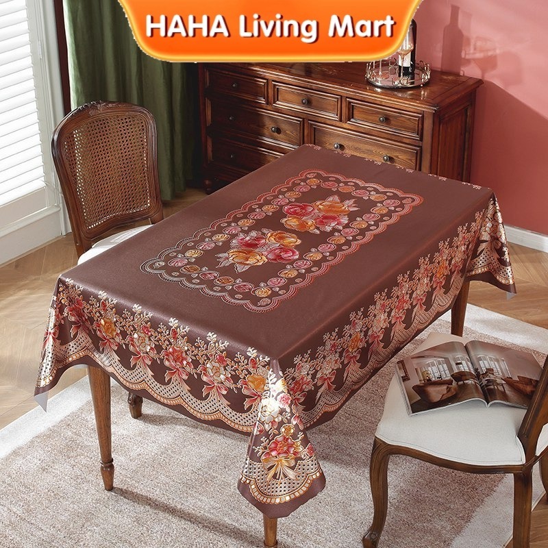 Taplak Meja Persegi/Taplak Meja Mewah/Taplak Meja Premium/90x150cm - 140x180cm