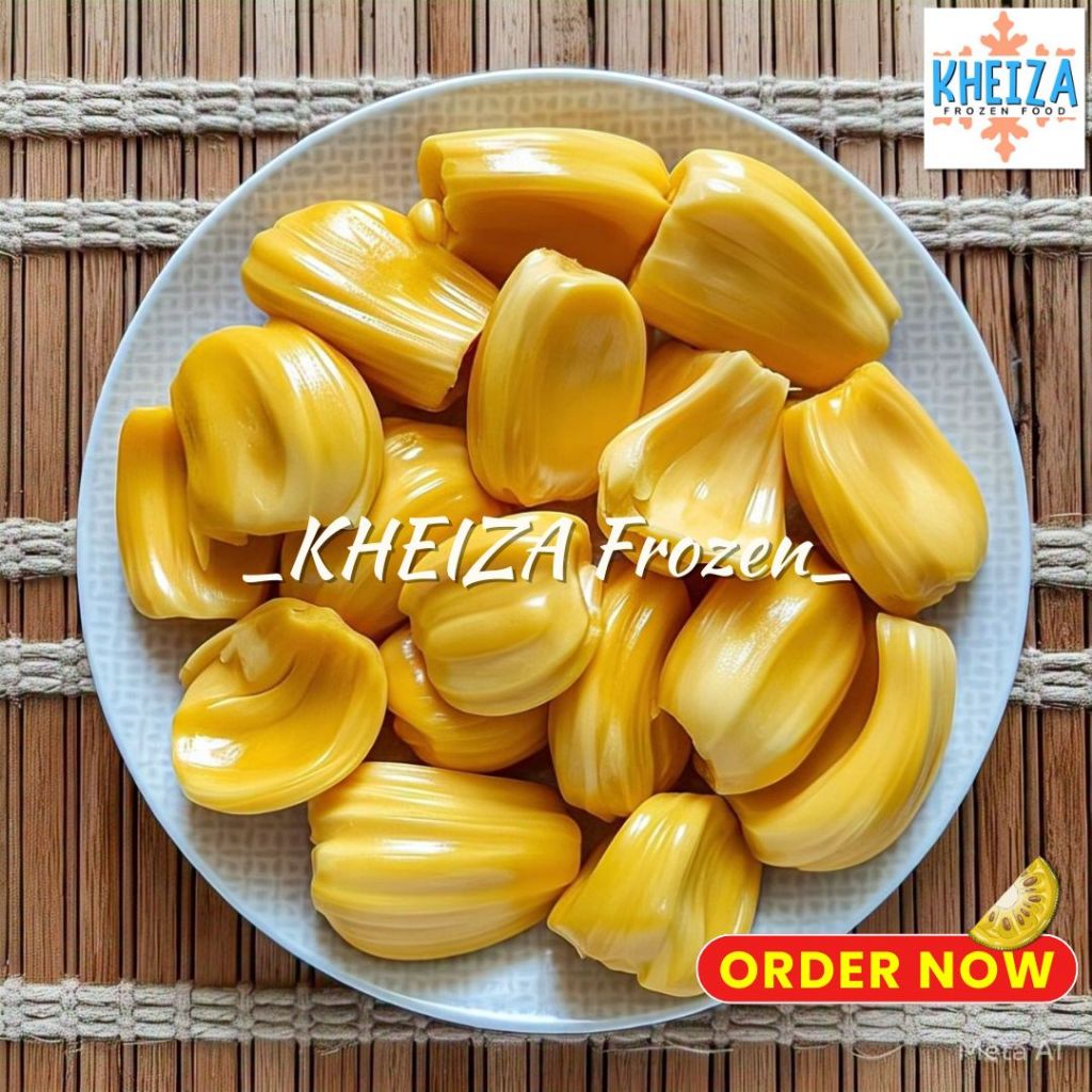 

Buah Beku - Buah Nangka Kupas Frozen Jackfruit 500g untuk JUS Smoothies Es Teller - Kheiza Frozen