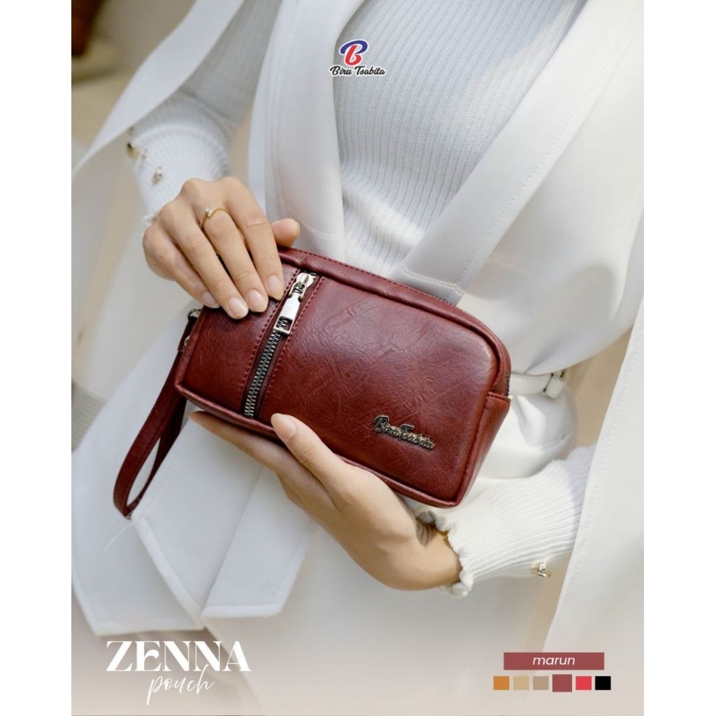 Biru Tsabita Zenna Pouch