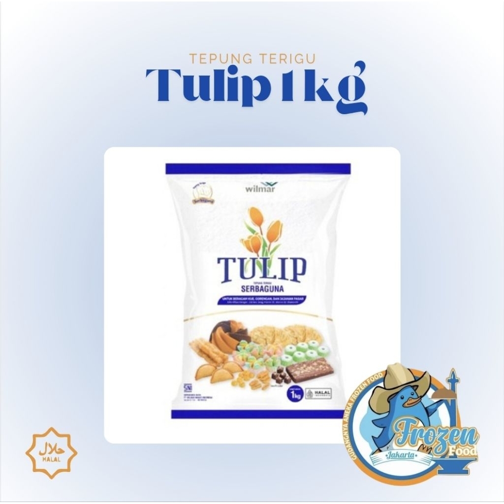 

Tepung Terigi Tulip 1kg | WAJIB EXTRA BUBBLEWRAP
