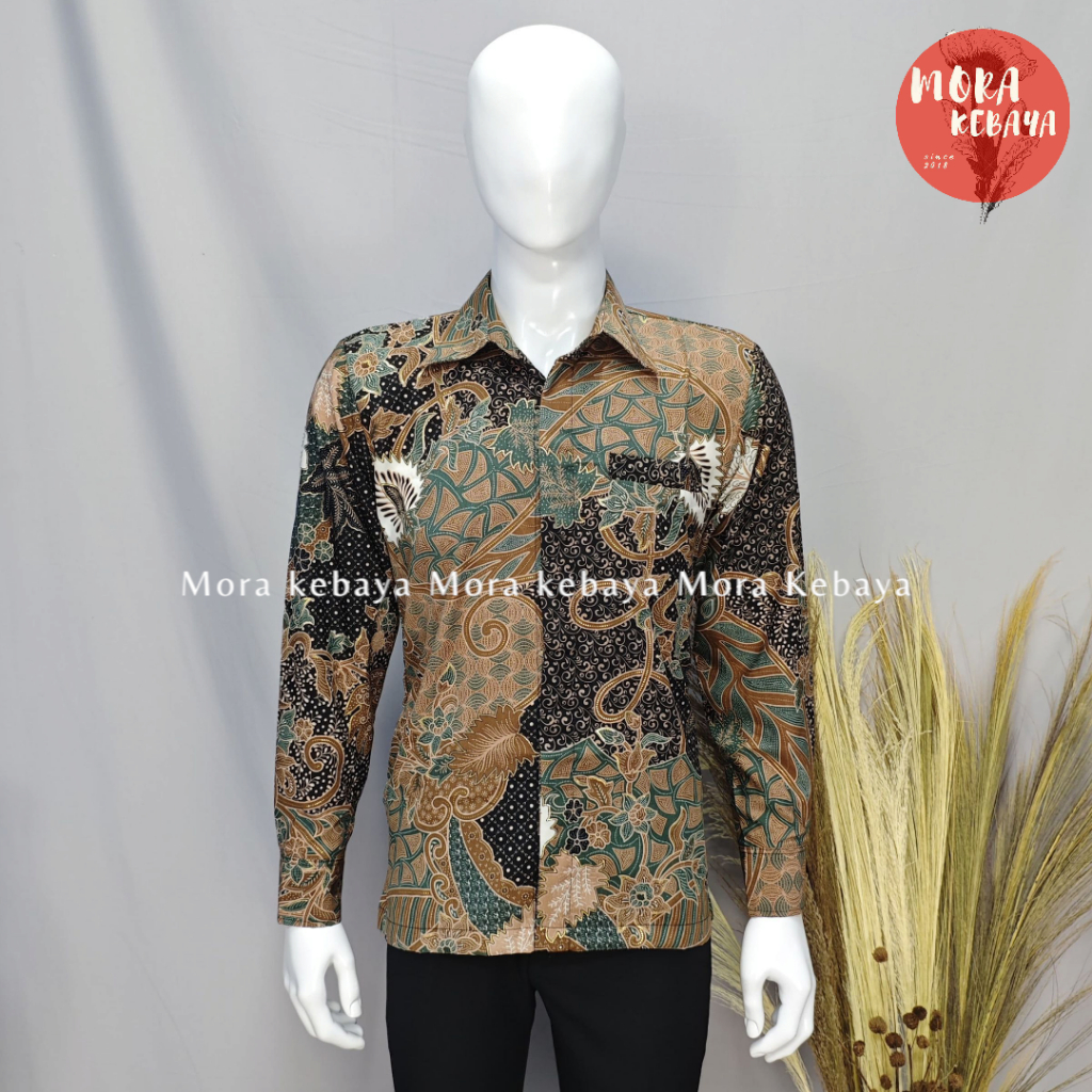 Batik pria lengan panjang/kemeja batik/kemeja batik lengan panjang pria