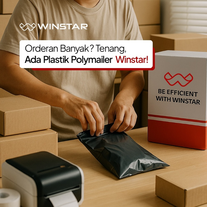 

POLYMAILER PLASTIK PACKING POLYMAILER HITAM ISI 100 PCS 35x50
