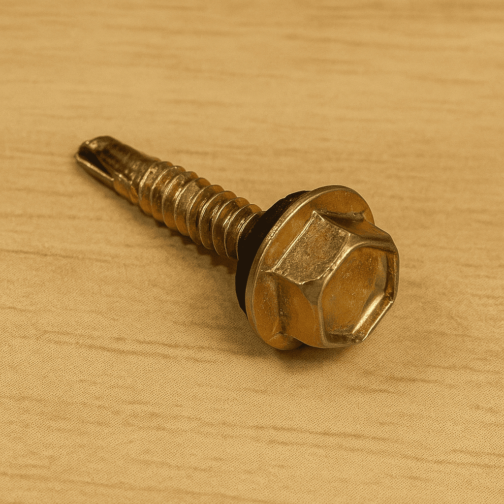 SEKRUP POLIKARBONAT 2,5mm Screw Sekrup Skrup Baut Polycarbonate Polikarbonat Kristal Flat