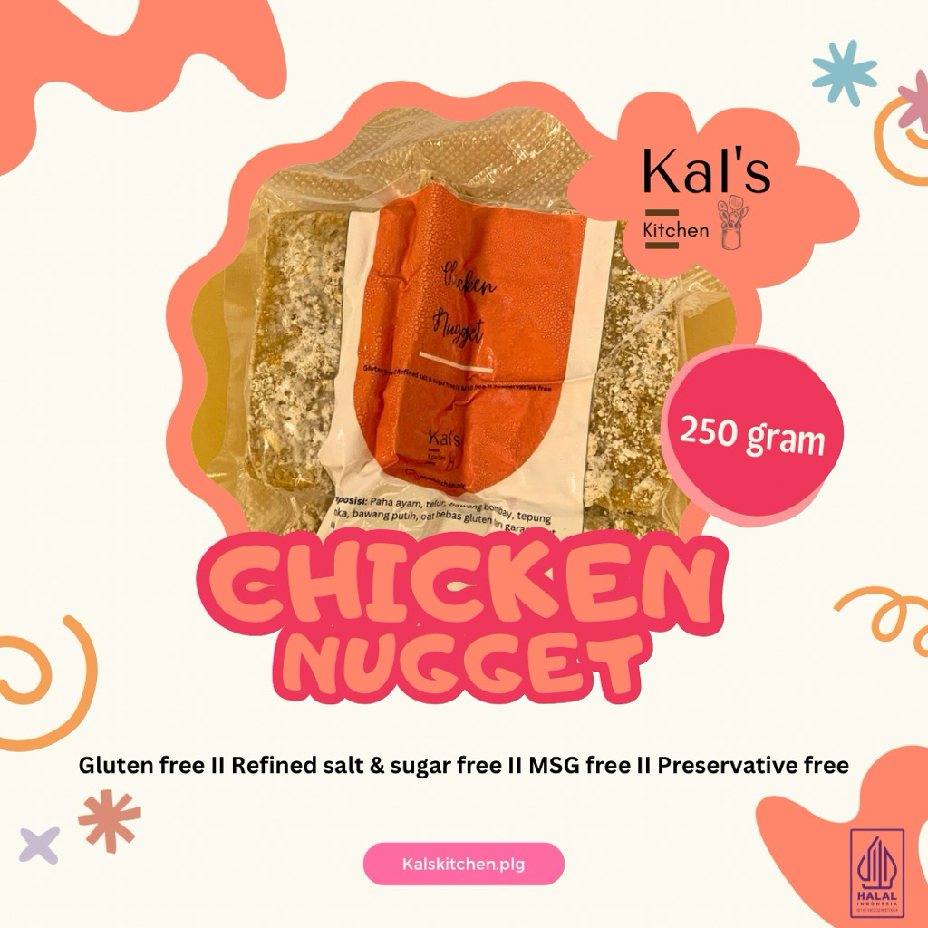 

gluten free chicken nugget 250g by Kalskitchen