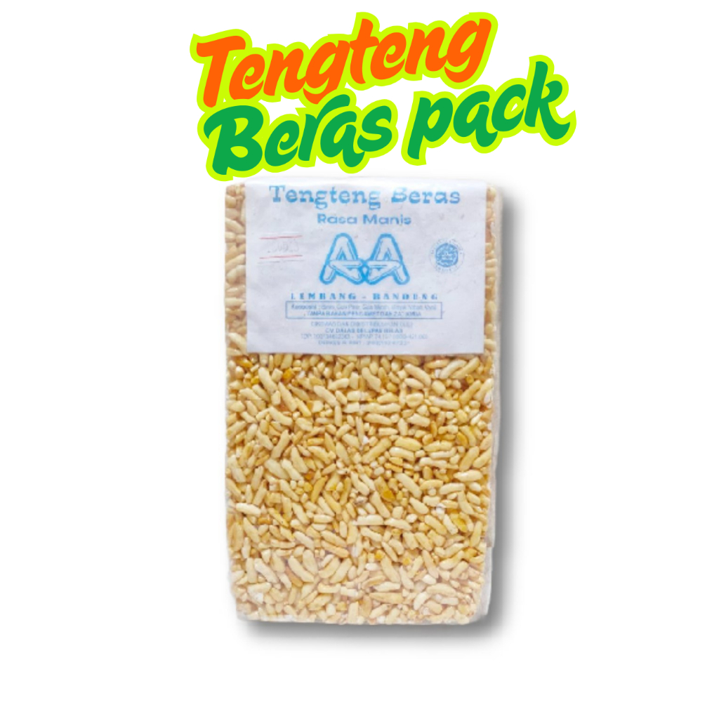 

Teng Teng Beras Manis Pack 350gr – Camilan Tradisional Renyah & Gurih
