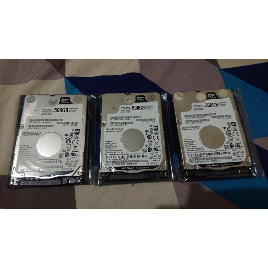 WD BLACK 500 GB Hard Disk HDD