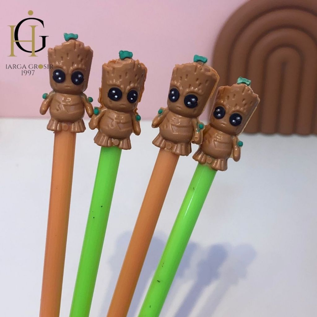 

PULPEN GEL BABY GROOT PEN 1PCS PENA LUCU IMUT KADO UNIK KOREA AESTHETIC COD