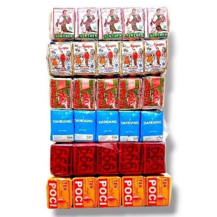 

Racikan teh sintren / nyapu / gopek /dandang biru / poci / 999 [PERSLOP]