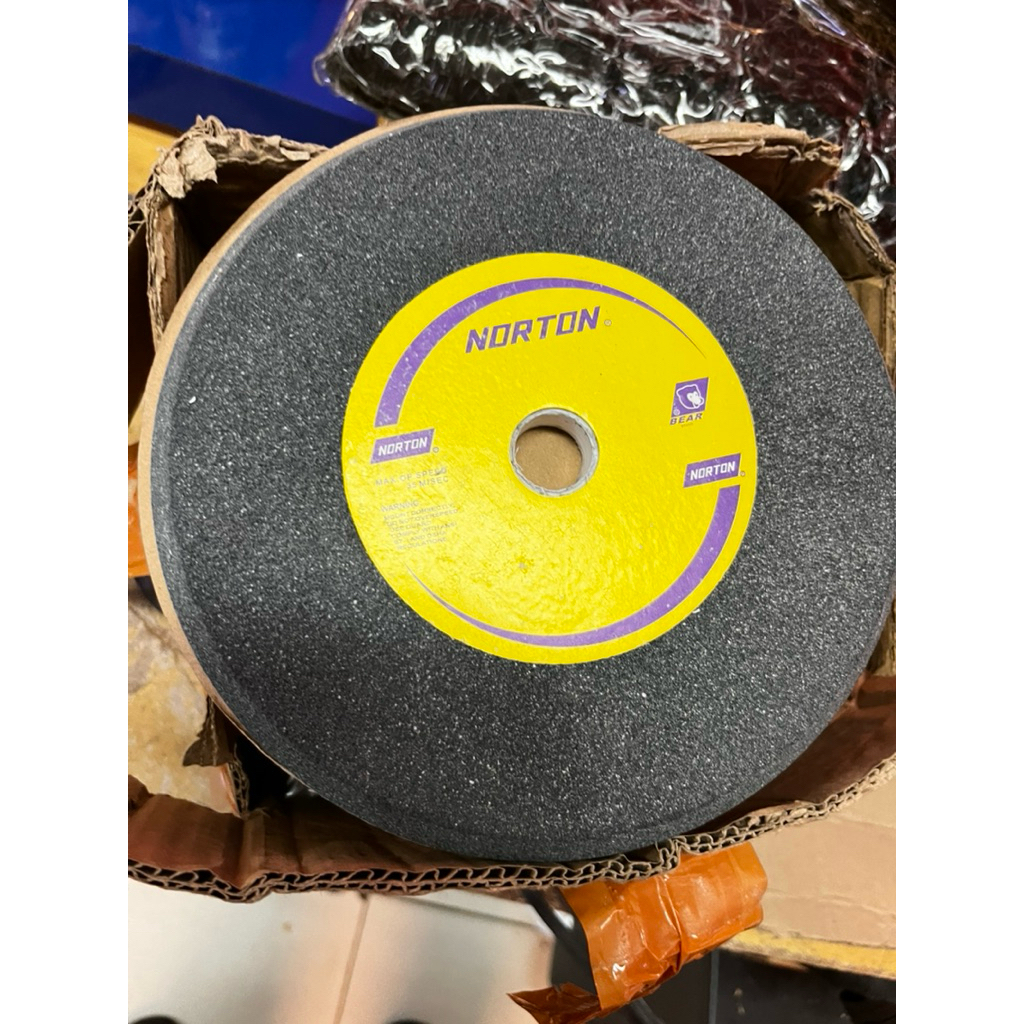 Batu asah gergaji NORTON/ 8x1/2x3/4/ asah pita/asah mata /asah bensaw