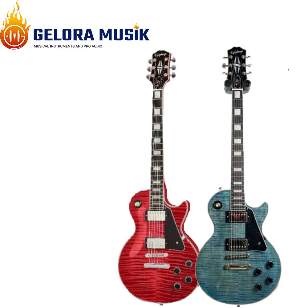 Gitar Elektrik Epiphone Les Paul Custom Figured Incl. Premium Gig Bag