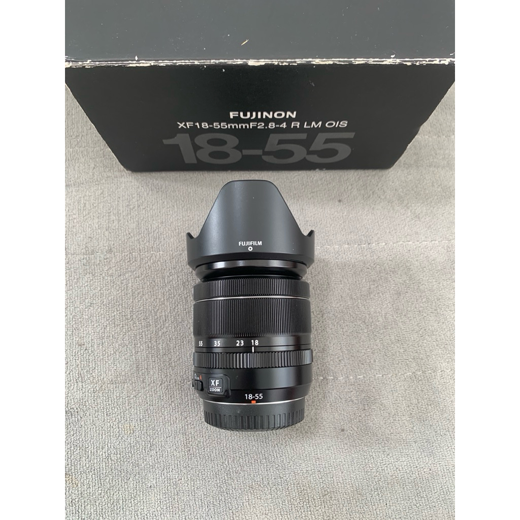 Lensa Fujinon XF 18-55mm F2.8-4 R LM OIS Mulus Fullset Box