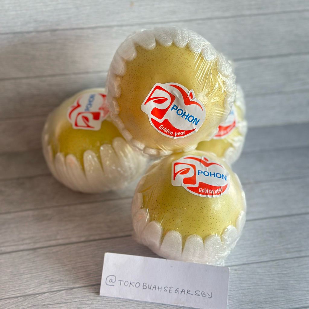 

buah Pear Golden 1 pcs besar TOKO BUAH SEGAR SURABAYA