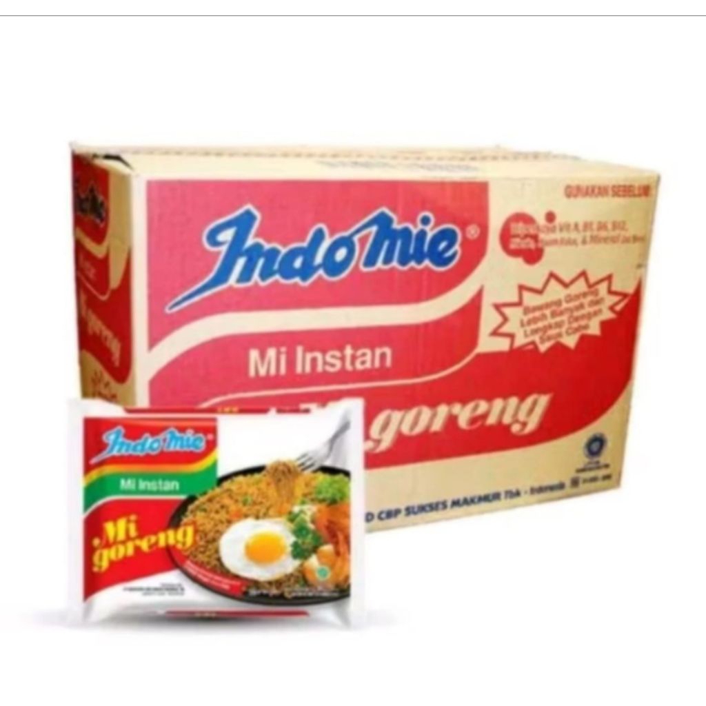 

Indomie goreng 1 Dus isi 40