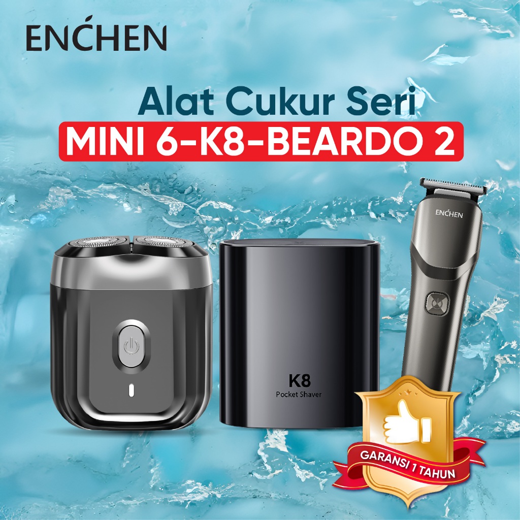 ENCHEN Alat Cukur Portable Mini Shaver Jenggot Elektrik Waterproof Enchen Alat Cukur Kumis Dan Jengg