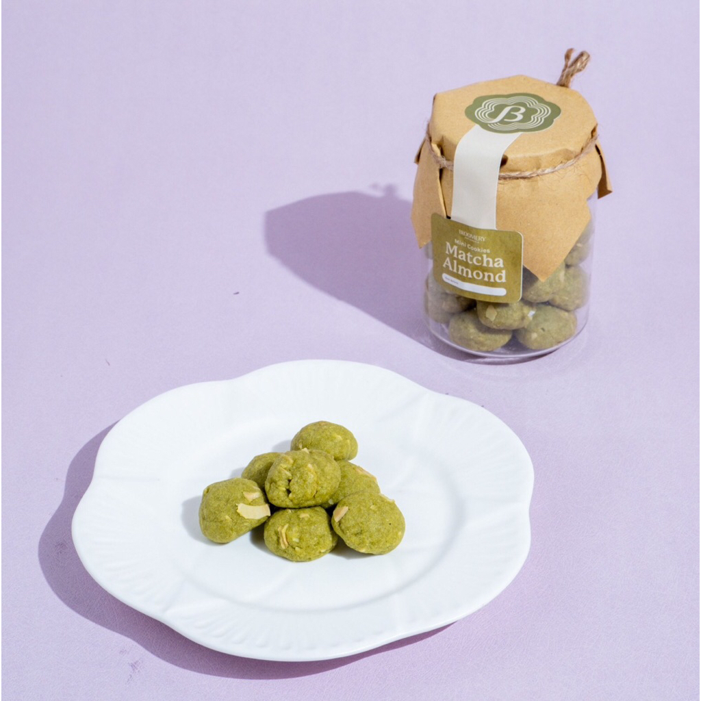 

Matcha Almond Cookies