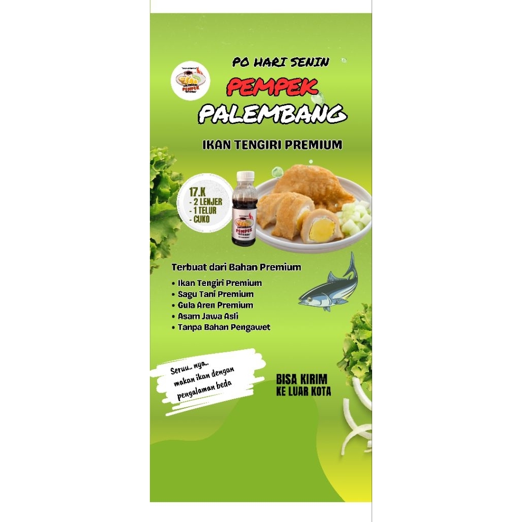 

Pempek Palembang | Ikan Tengiri