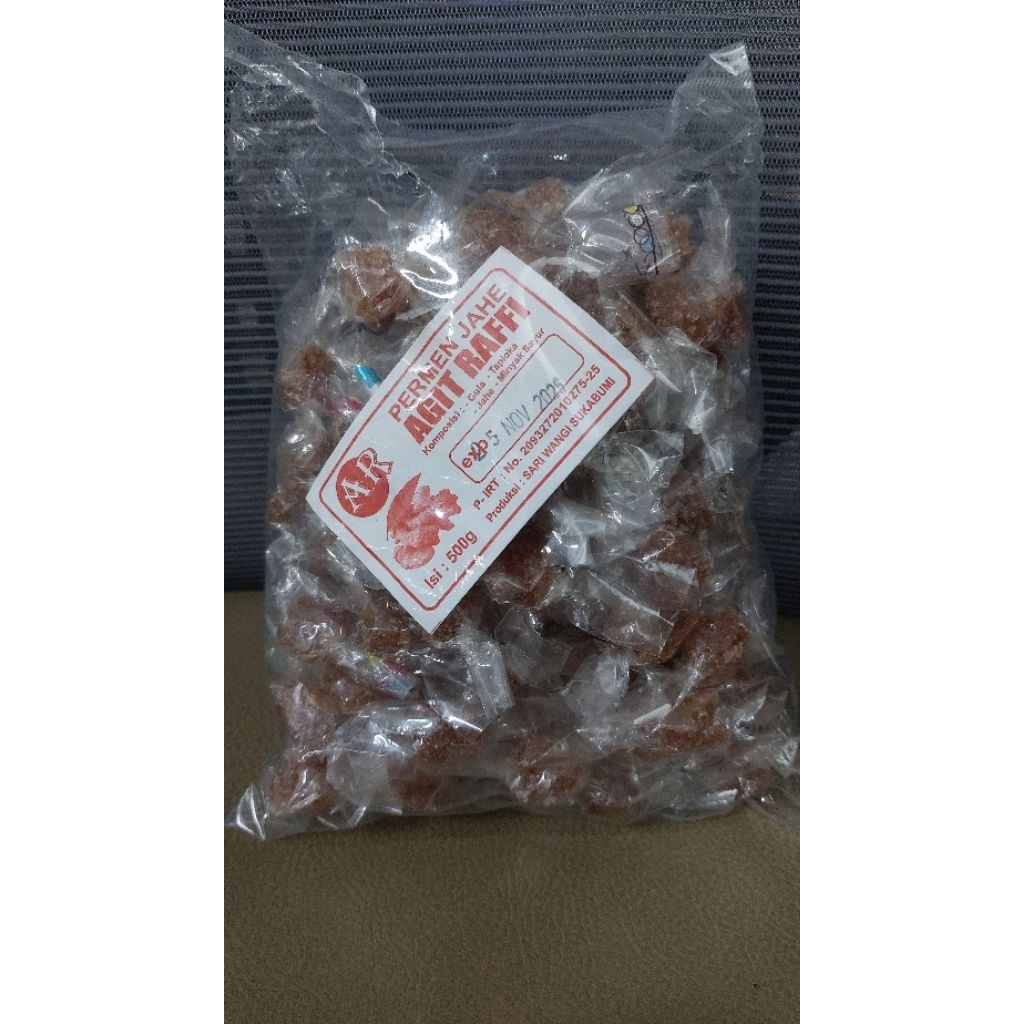 

PERMEN JAHE AGIT RAFFI 500GR