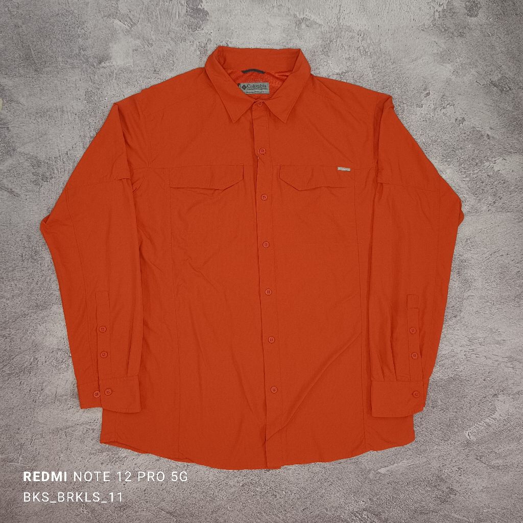Kemeja Columbia Oranye