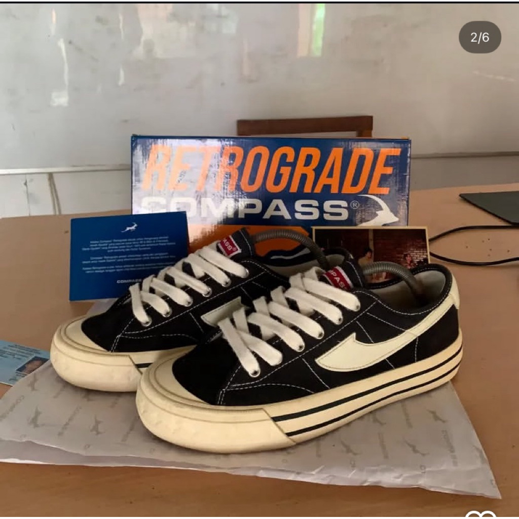 SEPATU COMPAS RETROGRADE X