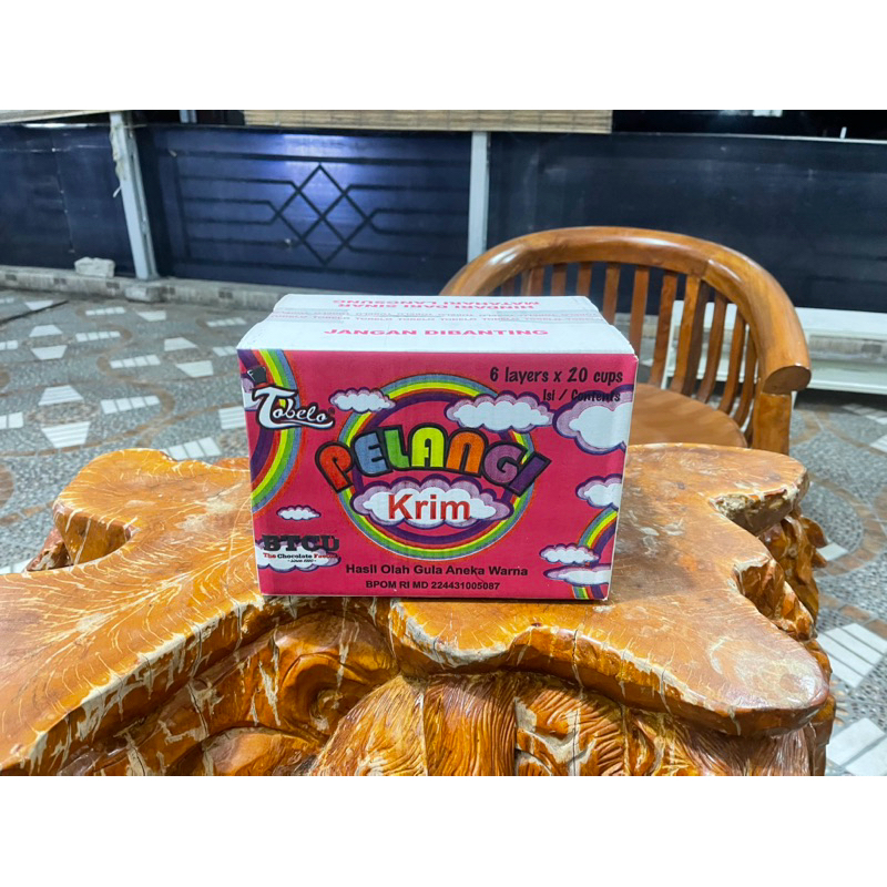 

Kardus 24 cm x 17 cm x 18 cm (150) Bekas Pelangi Krim 6x20 Single Wall