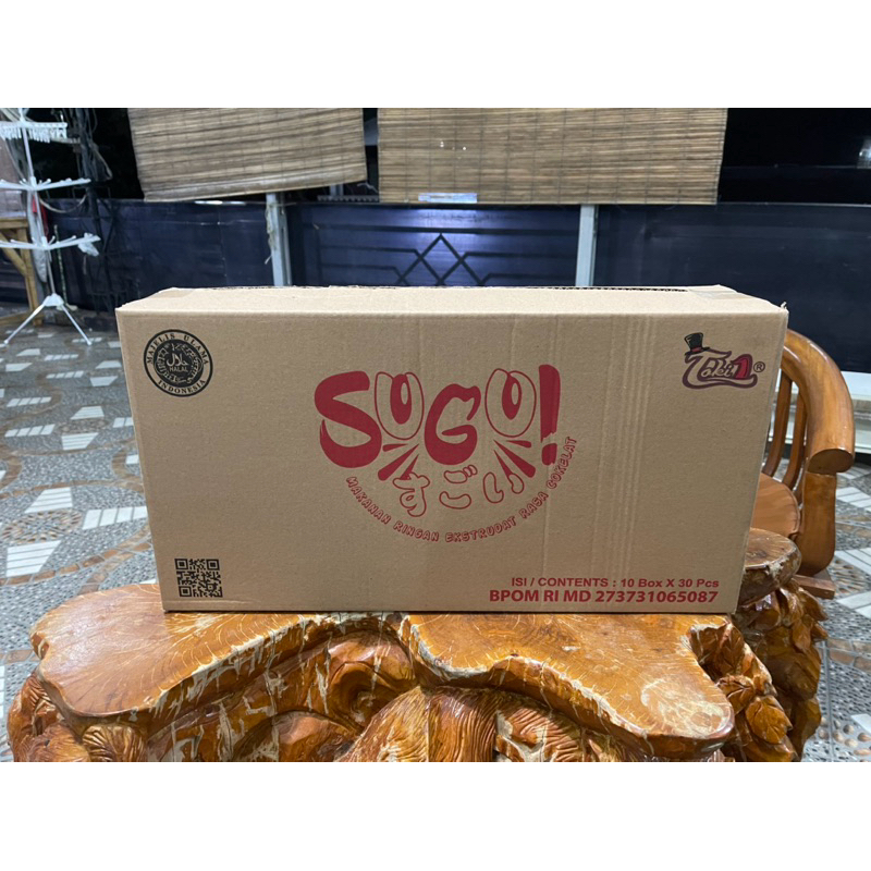 

Kardus 56 cm x 14 cm x 29 cm (300) Bekas Sugoi 10x30 Single Wall