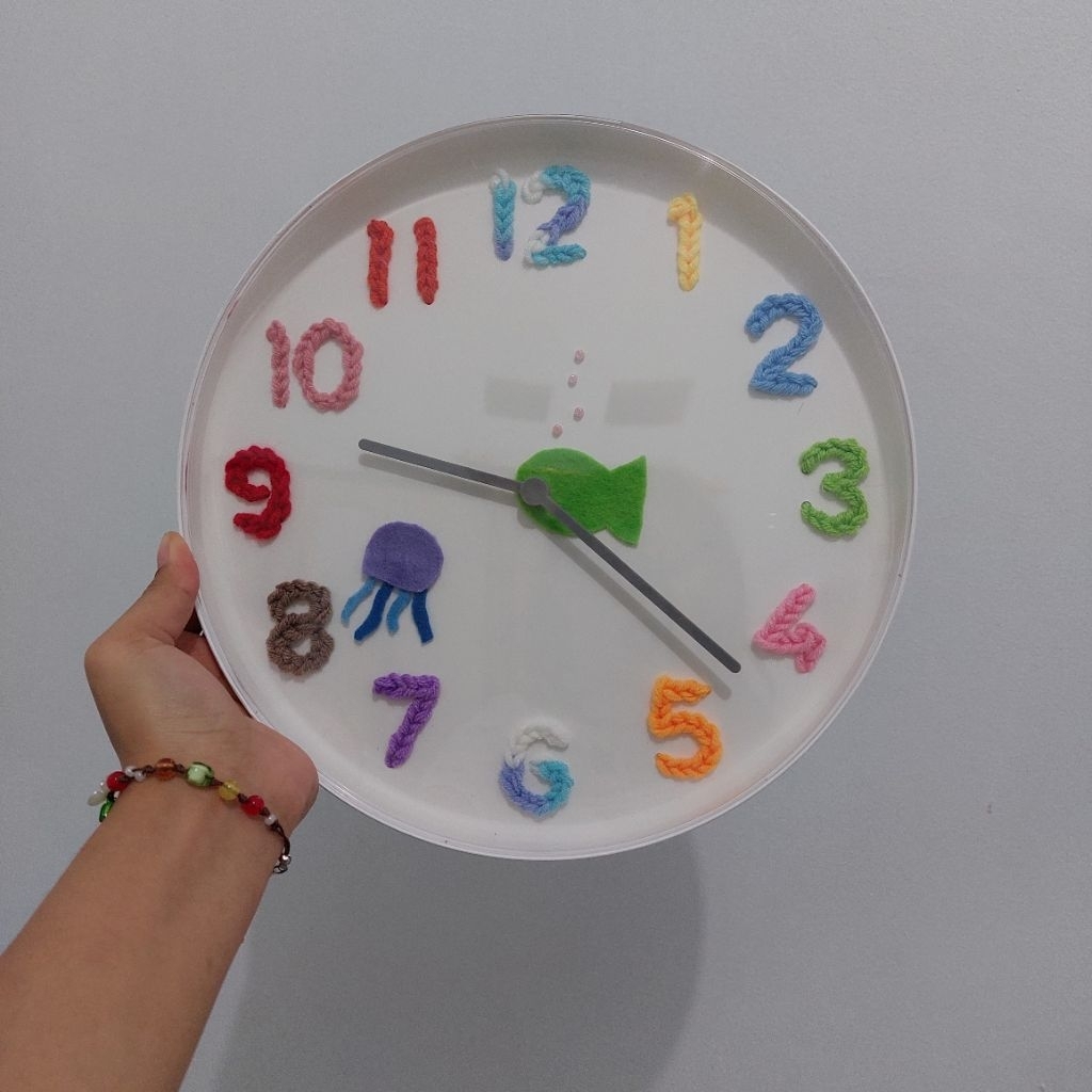 Jam ikea/DIY jam/Jam dinding/Jam unik