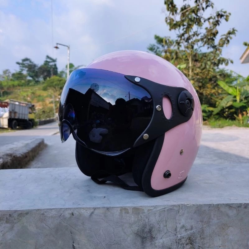 HELM CEWEK COWOK SNI PILOT DEWASA