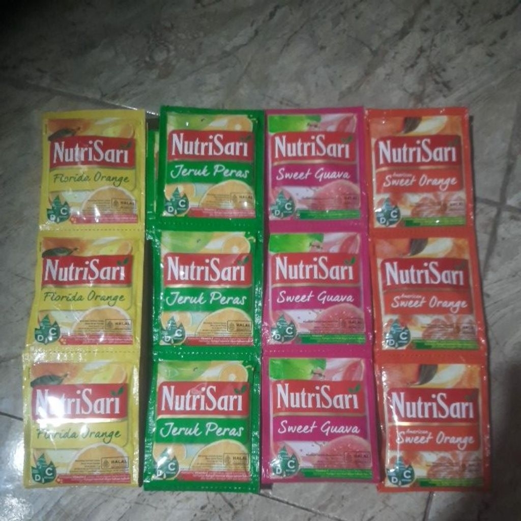

MINUMAN SERBUK INSTAN NUTRISARI SACHET