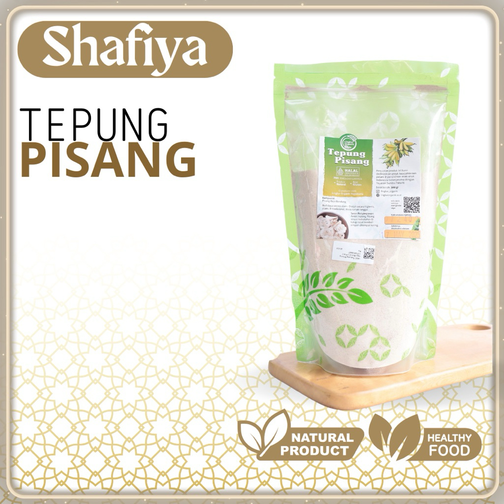 

Lingkar Organik Tepung Pisang 500 GR