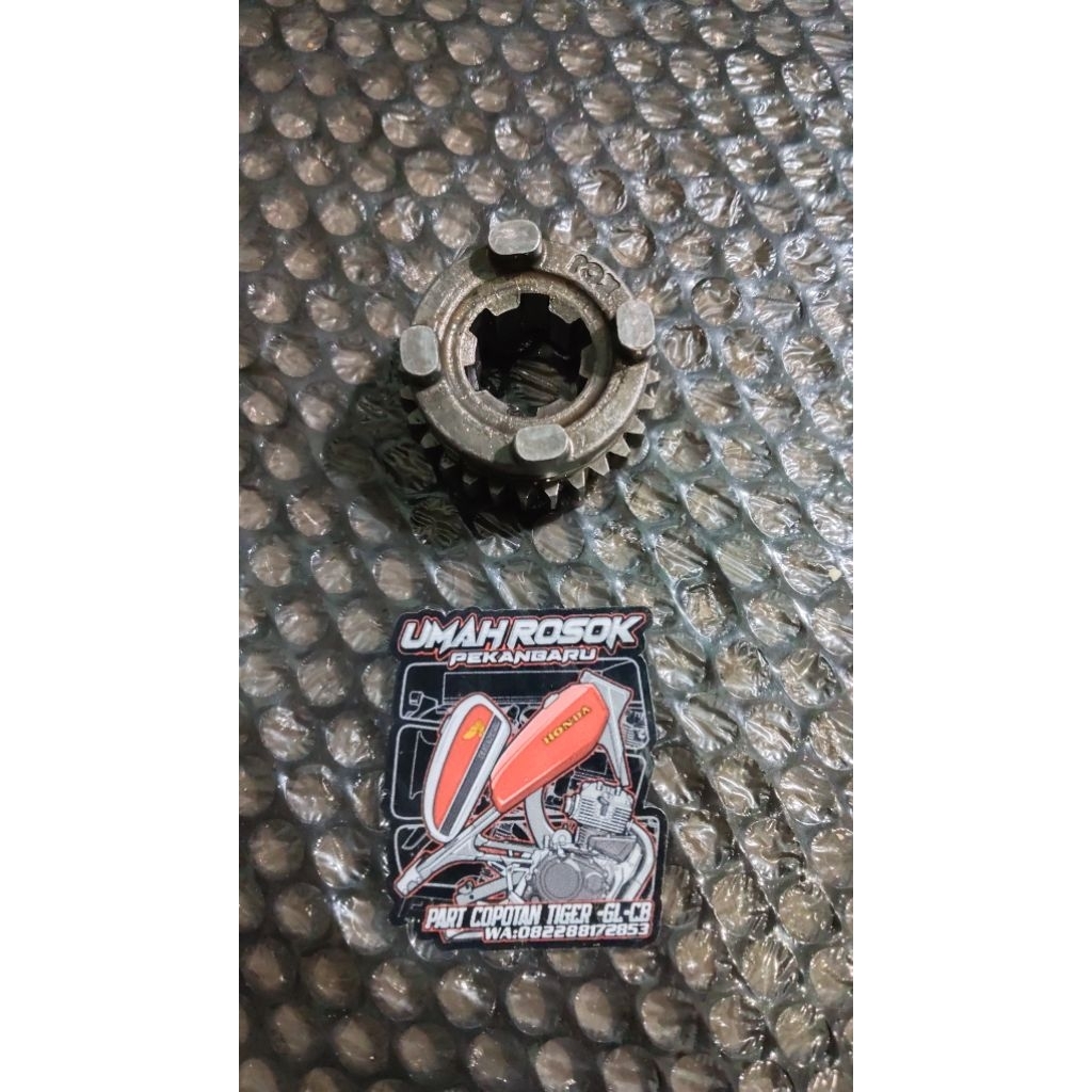 rasio tiger gigi 5 mata 28 skunder original copotan