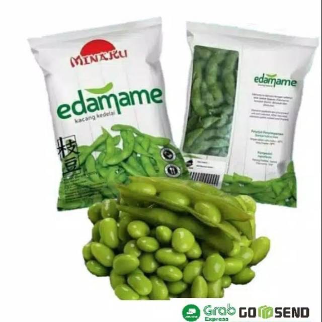 

EDAMAME KACANG KEDELAI FROZEN SALT 500 GR - MINAKU