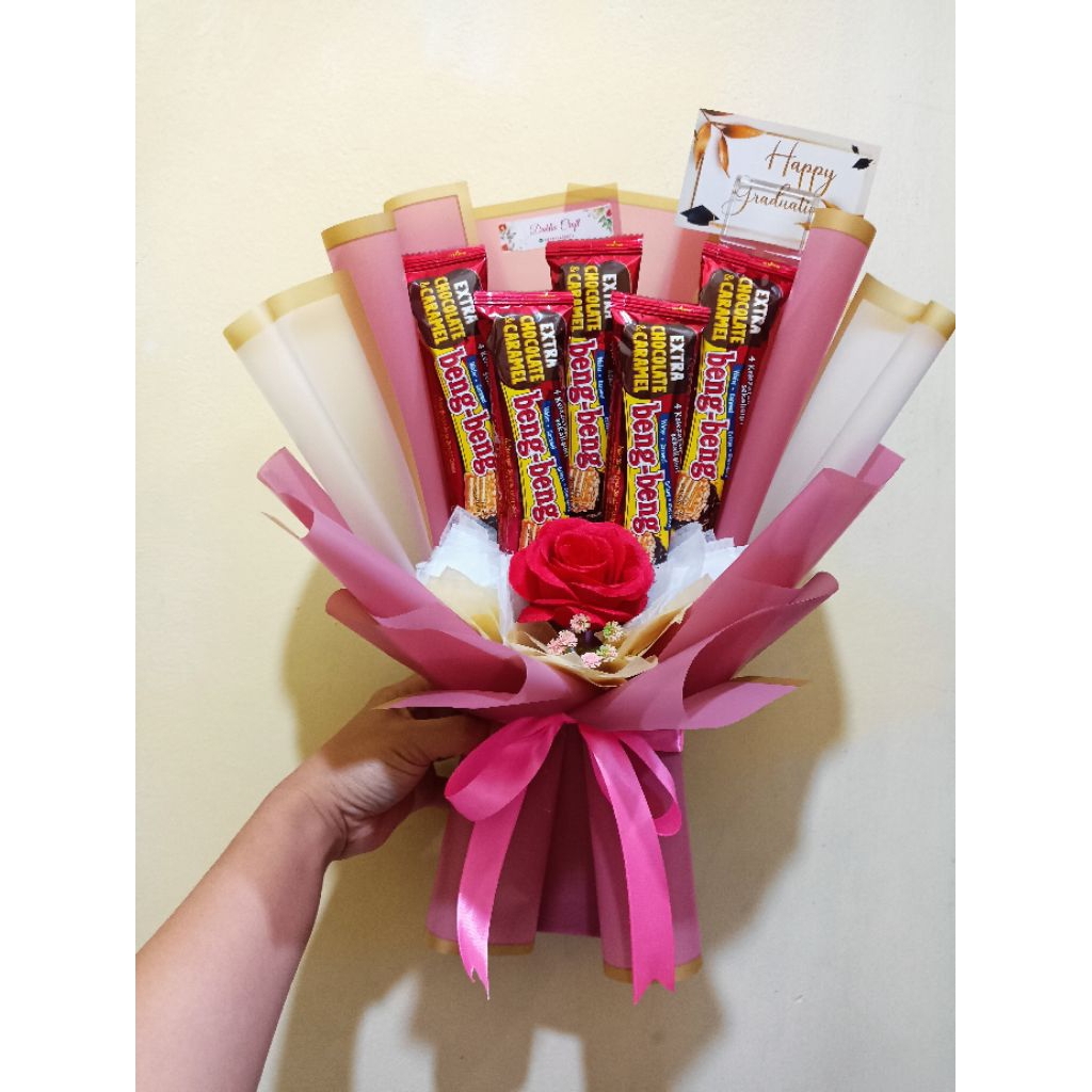 

Buket Bucket Bouquet Snack Beng-Beng - Pre Order 3 hari