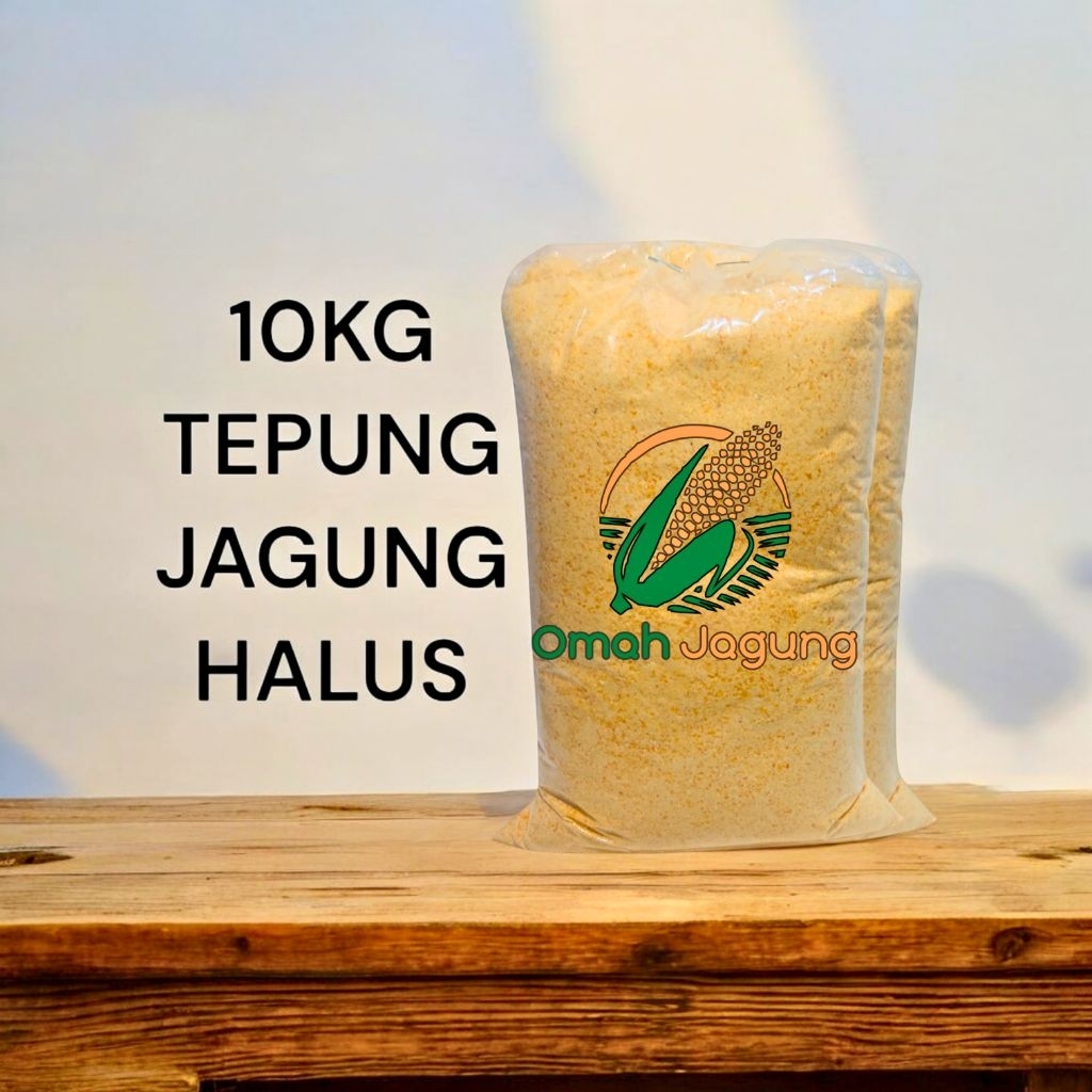 

TEPUNG JAGUNG HALUS KEMASAN 10KG TERBUAT DARI JAGUNG ASLI TANPA CAMPURAN APAPUN
