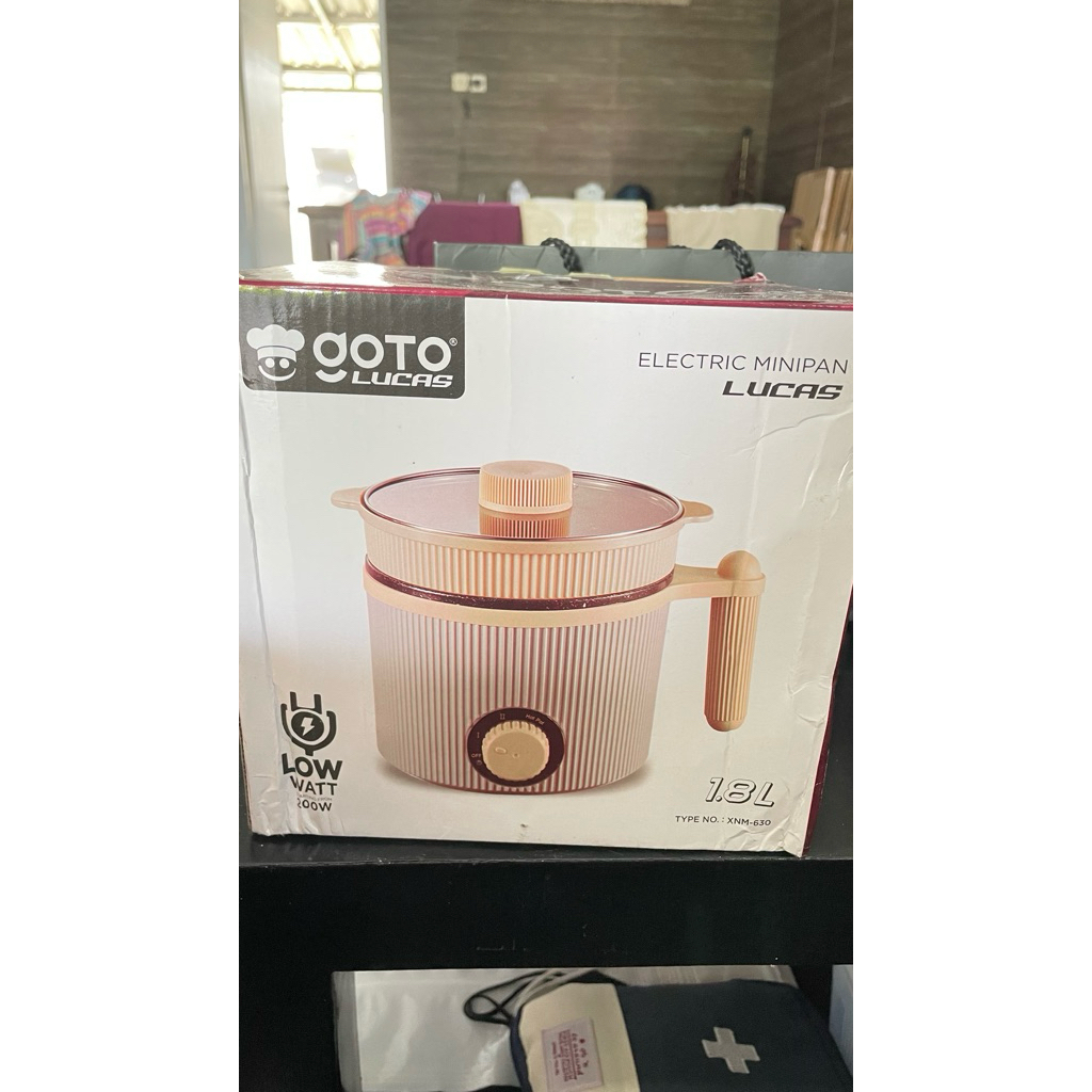 Panci Elektrik GOTO & Teapot MINISO (PRELOVED)