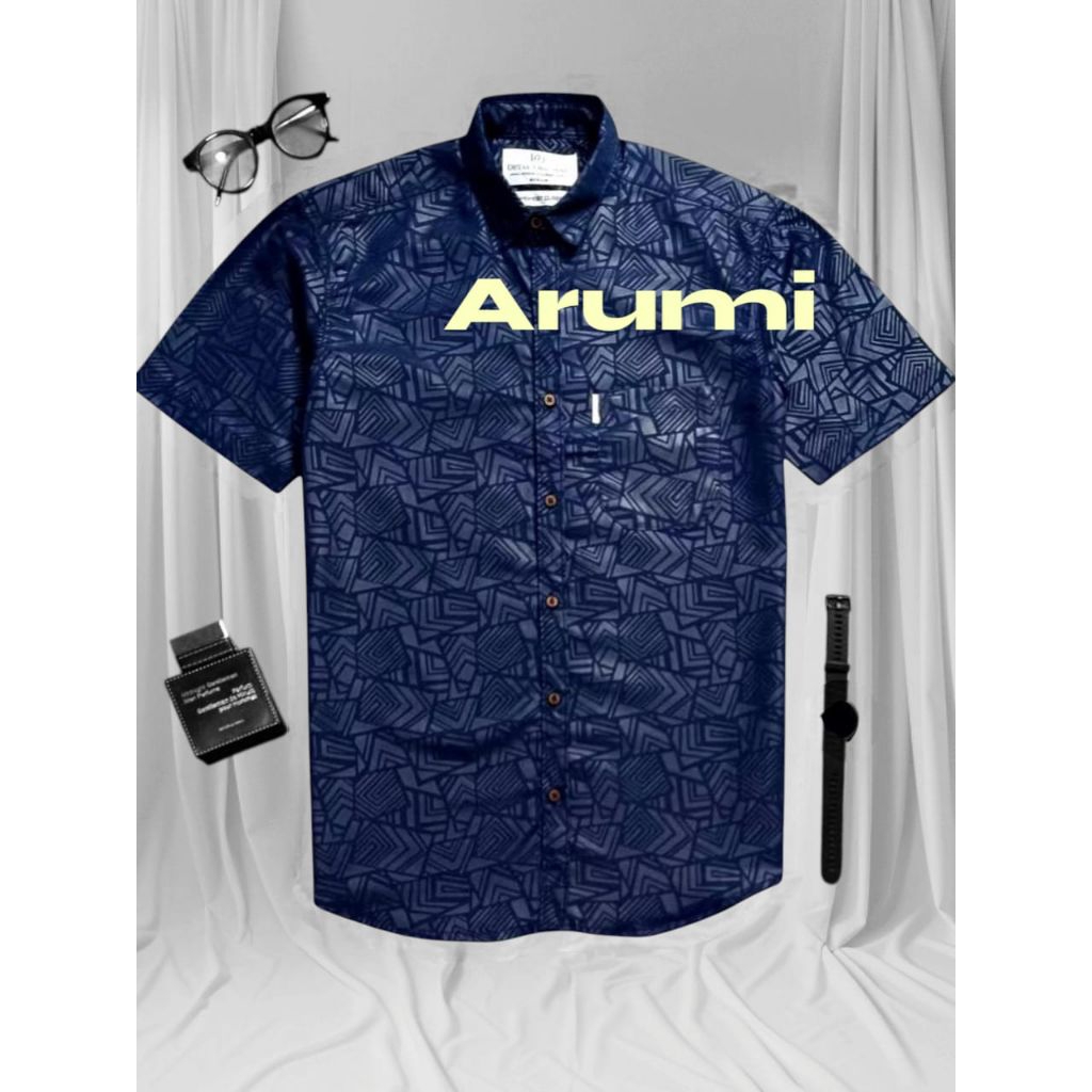 Kemeja Ajudan lengan pendek