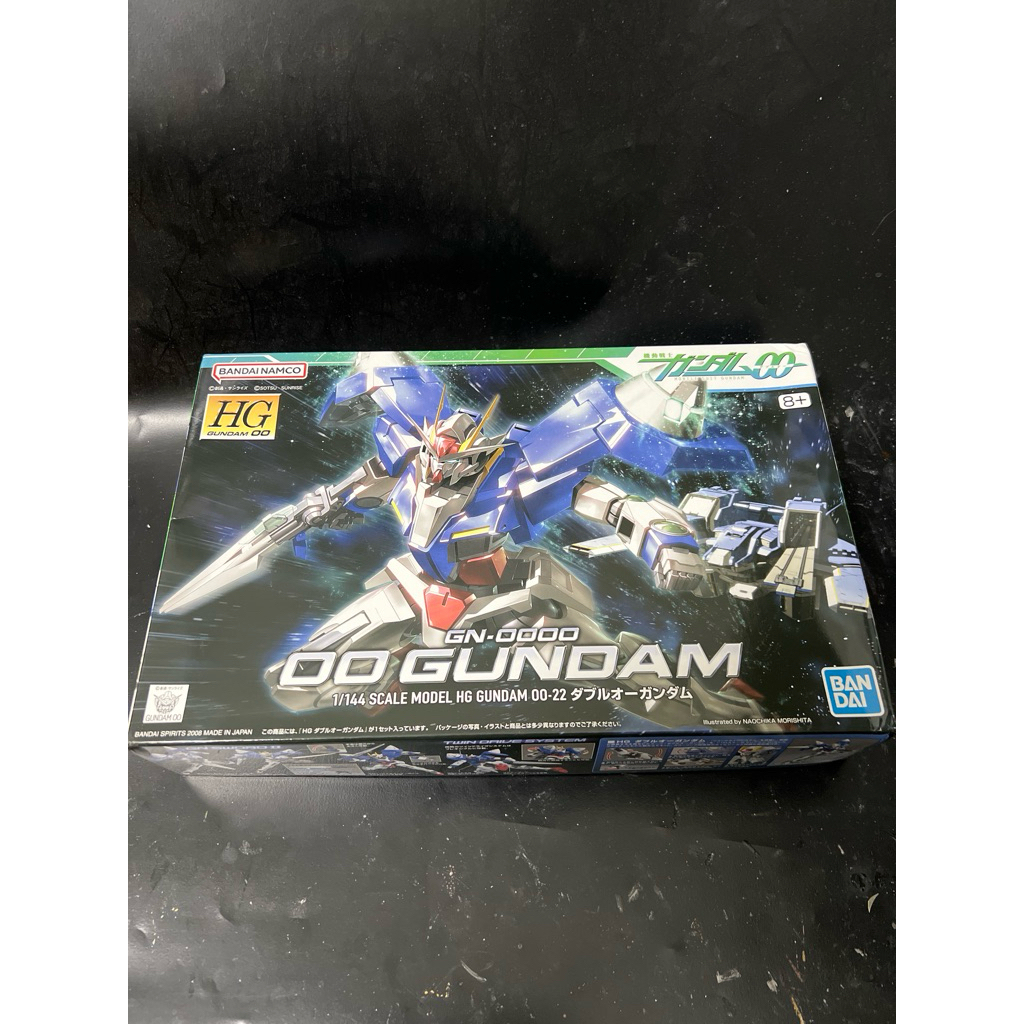 Hg gundam oo gn-0000 00 gundam (2008) bandai