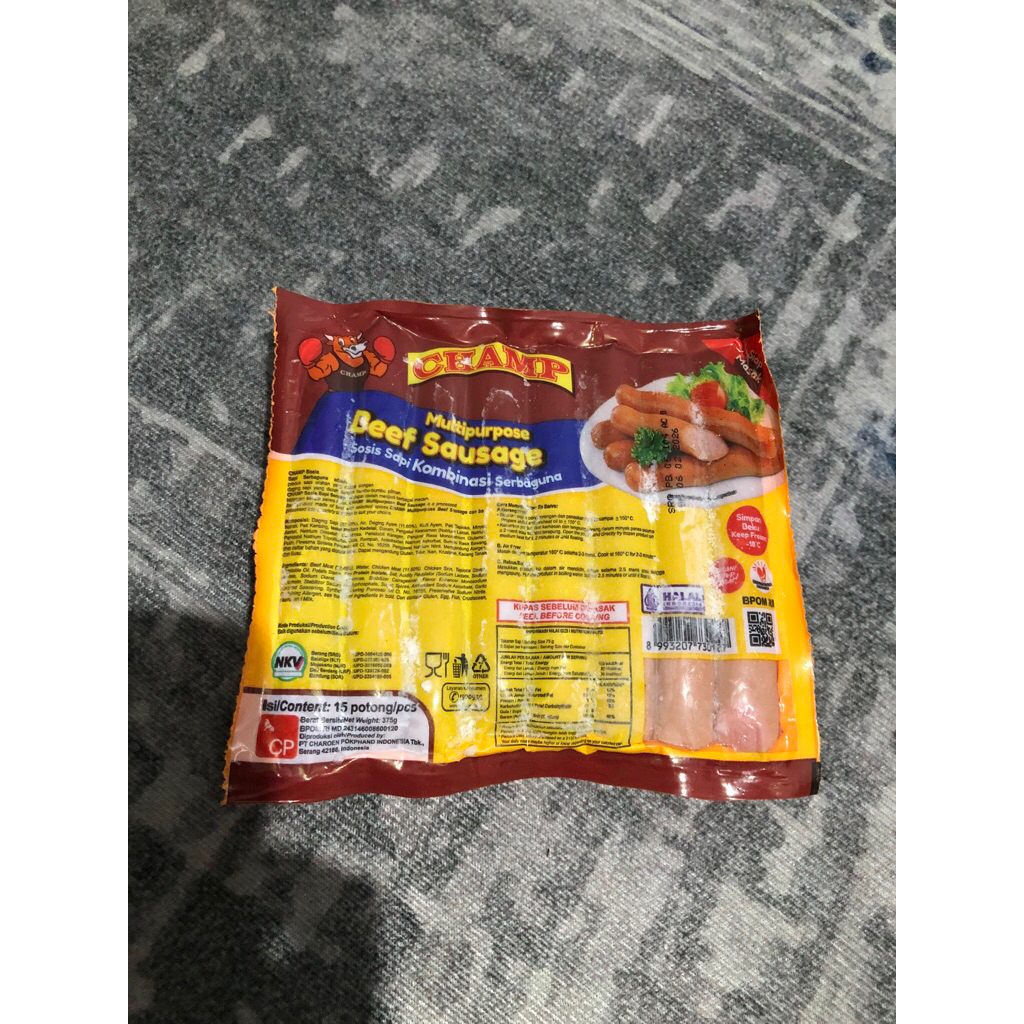

Champ Beef Sausage