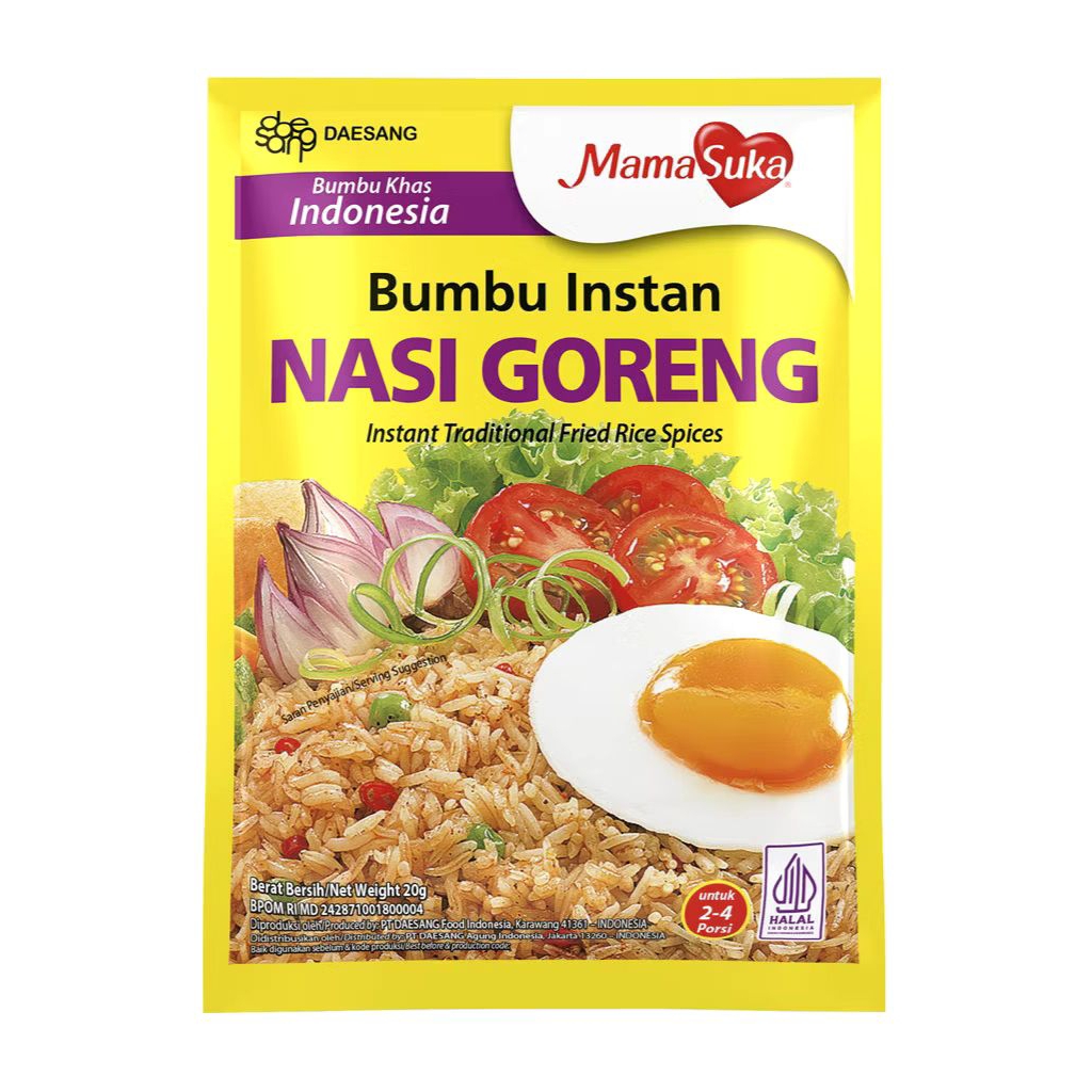 

Bumbu Instan Mamasuka Nasi Goreng 20gr