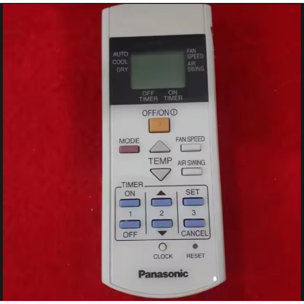 Remote Control AC Panasonic Fan Speed Original