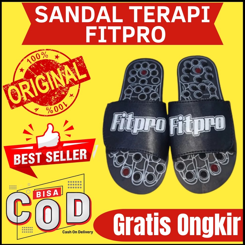 KODE S26U Sandal Fitpro sandal terapi Rematik Selop refleksi Selipar kesehatan Refleksi akupuntur se